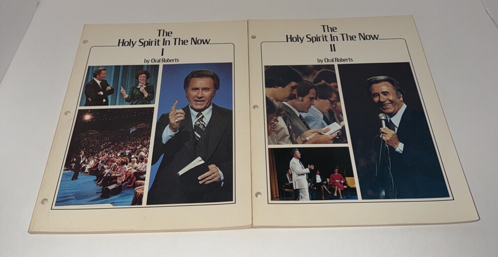 The Holy Spirit In The Now I + II by Oral Roberts Christian Book First Printing